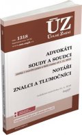 neuveden: ÚZ 1318 Soudy a soudci, Advokáti