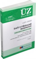 neuveden: ÚZ 1387 Daň z přidané hodnoty 2020