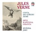 Verne Jules: Verne Jules - Cesta do středu země, Děti kapitána Granta, Hvězda Jihu - 3CD