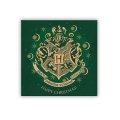 neuveden: Harry Potter Magnet - Bradavice (zelený)