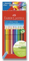 neuveden: Faber - Castell Pastelky trojhranné Grip - rozmývatelné 12 ks