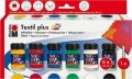neuveden: Marabu barva na tmavý textil sada 6 x 15 ml