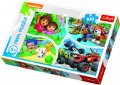 neuveden: Trefl Puzzle Nickelodeon - Nejkrásnější pohádky / 100 dílků
