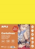 neuveden: Barevný papír A4 170 g fluo - žlutý 50 ks