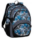 neuveden: Bagmaster Studentský batoh THEORY 20 B GRAY/TURQUOISE/BLACK