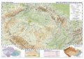 neuveden: Česká republika – fyzická mapa