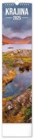 neuveden: Kalendář 2025 nástěnný: Krajina, 12 × 48 cm