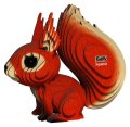 : EUGY 3D kartonová skládačka - Veverka