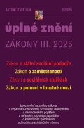 neuveden: Aktualizace III/4 2025 Zákon o státní sociální podpoře