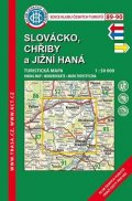 neuveden: Slovácko,Chřiby,J.Haná /KČT 89-90 1:50T Turistická mapa