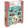 neuveden: DJECO Story puzzle Pinocchio - 54 dílků
