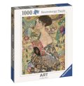 neuveden: Puzzle Gustav Klimt: Dáma s vějířem 1000 dílků