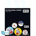 neuveden: BT21 - set odznaků