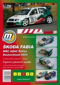 Antonický Michal: Škoda Fabia WRC ADAC Rallie Deutschland 2003/papírový model
