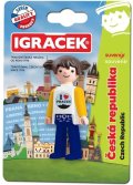 neuveden: Igráček Suvenýr I love Prague - figurka