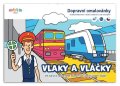neuveden: Vlaky a vláčky - Dopravní omalovánka A5