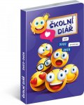 neuveden: Školní diář Crazy (září 2022 - prosinec 2023), 9,8 × 14,5 cm