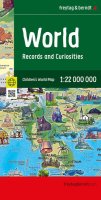 -: Mapa světa pro děti 1:22 000 000 / složená mapa