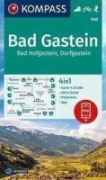 neuveden: Bad Gastein, Bad Hofgastein, Dorfgastein 1:35 000 / turistická mapa KOMPASS