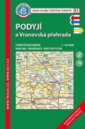 neuveden: Podyjí, Vranovská přehrada /KČT 81 1:50T Turistická mapa