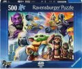 -: Puzzle Star Wars: Mandalorian a Grogu 500 dílků
