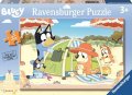 neuveden: Puzzle Bluey na pláži 35 dílků