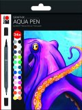 neuveden: Marabu Graphix Akvarelový oboustranný popisovač - chobotnice 24 ks