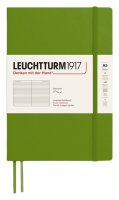 : Zápisník Leuchtturm1917 A5 měkké desky Moss linkovaný
