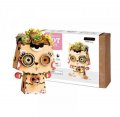 neuveden: NiXiM Dřevěné 3D puzzle - Květinač kočička