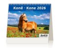 neuveden: Kalendář stolní 2026 -  MiniMax Koně/Kone