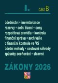 neuveden: Zákony I/B 2026 Účetní zákony - Účetnictví, o cenách, platební styk, oceňov