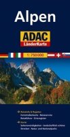 kolektiv autorů: Alpy/mapa 1:750T ADAC