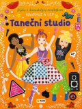 : Kniha s diamantovými samolepkami Taneční studio - Navrhuj a Lep