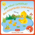 neuveden: Kulaté samolepky Jak mluví zvířátka? / Ako rozprávajú zvieratká? - červený 