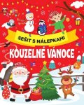 neuveden: Kouzelné Vánoce - Sešit s nálepkami