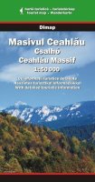 neuveden: Masivul Ceahlau 1:50 000 DIM / turistická mapa