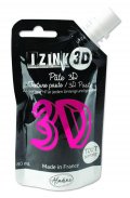 neuveden: Reliéfní pasta 3D IZINK - rose, zářivě růžová, 80 ml
