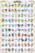 -: Pokémon Plakát Maxi Sinnoh 91,5 x 61 cm