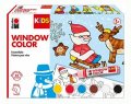 neuveden: Marabu KiDS sada okeních barev - Vánoční 6 x 25 ml