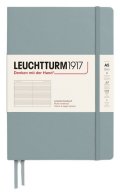 : Zápisník Leuchtturm1917 A5 tvrdé desky Dove linkovaný
