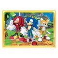 neuveden: Puzzle Sonic 4v1 (12+16+20+24 dílků)