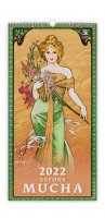 neuveden: Kalendář nástěnný 2022 - Alfons Mucha