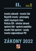 kolektiv autorů: Zákony 2022 II/B Trestní právo - Trestní zákoník, Trestní řád, Odpovědnost 