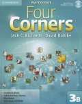 Richards Jack C.: Four Corners 3: Full Contact B with S-Study CD-ROM