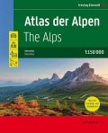 neuveden: Atlas der Alpen 1:150 000 Autoatlas