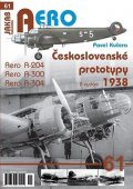 Kučera Pavel: Československé prototypy 1938 - Aero A-204, A-300, A-304