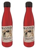 : One Piece nerezová láhev (Wanted-Luffy)
