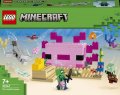 neuveden: LEGO® Minecraft® Domeček axolotlů 21247
