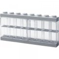 neuveden: Sběratelská skříňka LEGO na 16 minifigurek - šedá