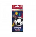 neuveden: Colorino Pastelky trojhranné - Fotbal (12 barev)